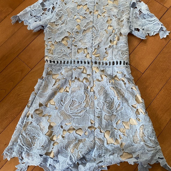 MISSGUIDED - BRAND NEW Baby Blue Romper - Picture 6 of 6